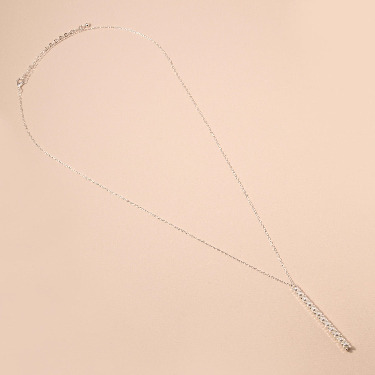 Pearl Bar Necklace Set - Necklaces - Nail Polish at Beyond Polish
