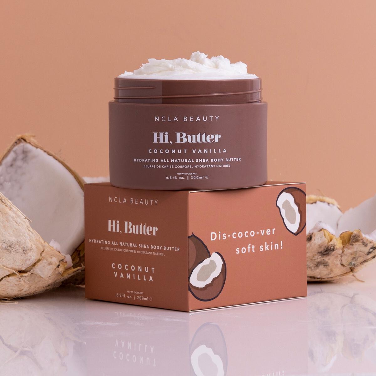 NCLA - Hi, Butter All Natural Shea Body Butter - Coconut Vanilla - Body & Skin - Nail Polish at Beyond Polish
