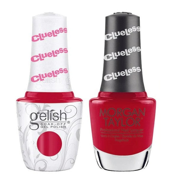 Gelish & Morgan Taylor Combo - I Totally Paused - Gel & Lacquer Polish - Nail Polish at Beyond Polish