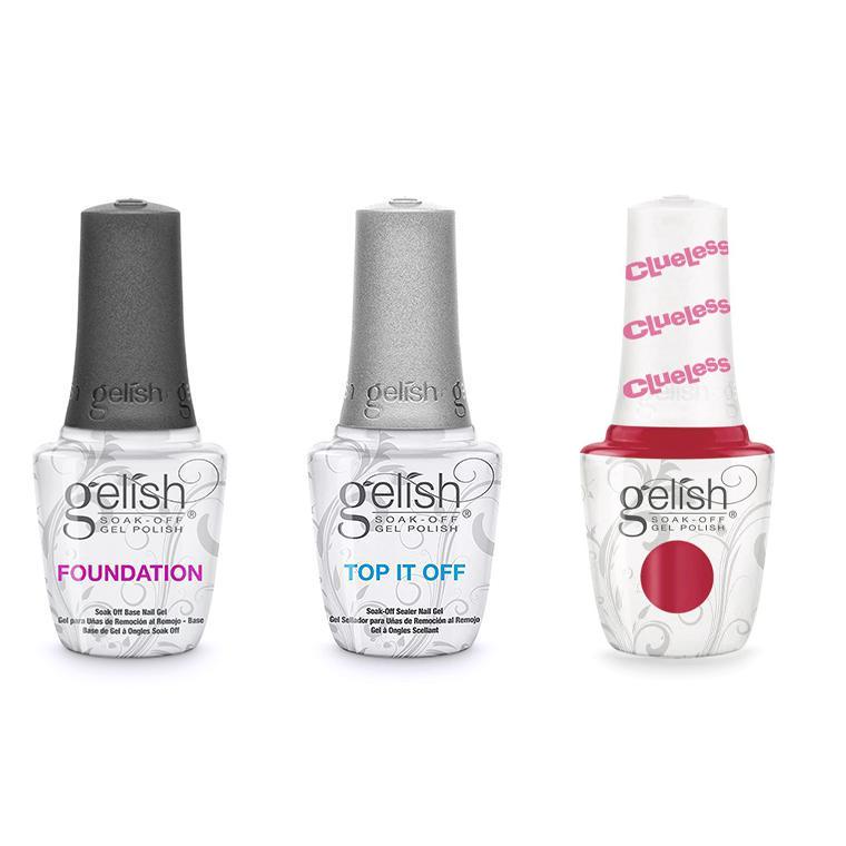 Harmony Gelish Combo - Base, Top & I Totally Paused - Gel Polish - Nail Polish at Beyond Polish