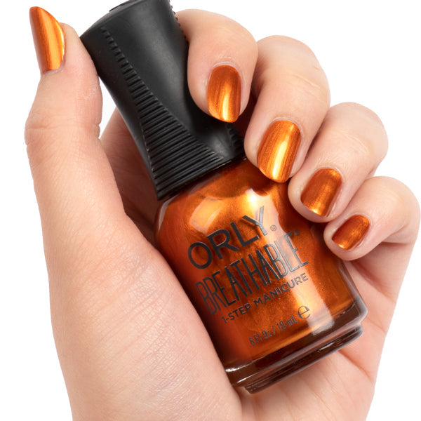 Orly Nail Lacquer Breathable - Light My (Camp)Fire & Cran-Barely Believe It - Nail Lacquer - Nail Polish at Beyond Polish