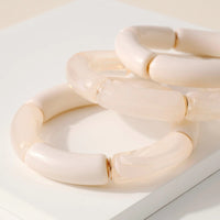 Chunky Resin Bracelet Set - Bracelets - Nail Polish at Beyond Polish