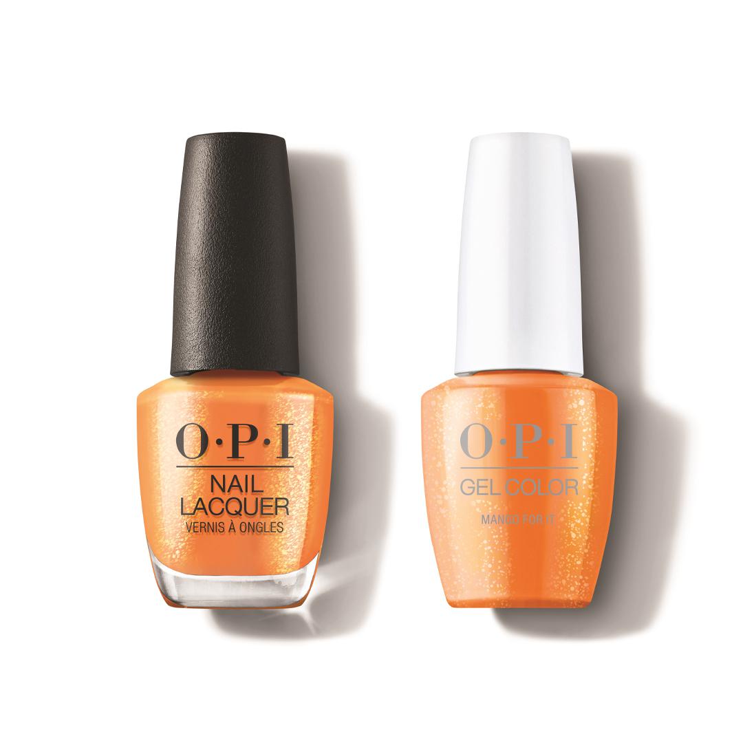 OPI - Gel & Lacquer Combo - Mango for It - Gel & Lacquer Polish - Nail Polish at Beyond Polish