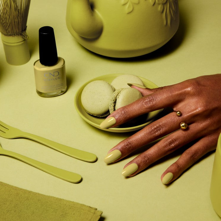 CND - Shellac Xpress5 Combo - Base, Top & Mind Over Matcha - Gel Polish - Nail Polish at Beyond Polish