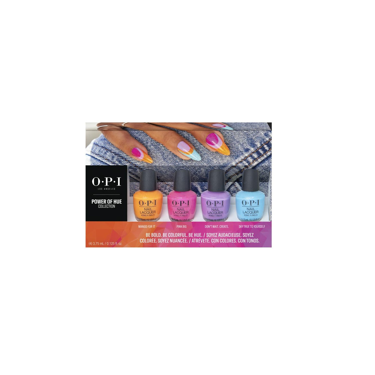 OPI Nail Lacquer - Power of Hue Mini 4-Pack - Nail Lacquer - Nail Polish at Beyond Polish