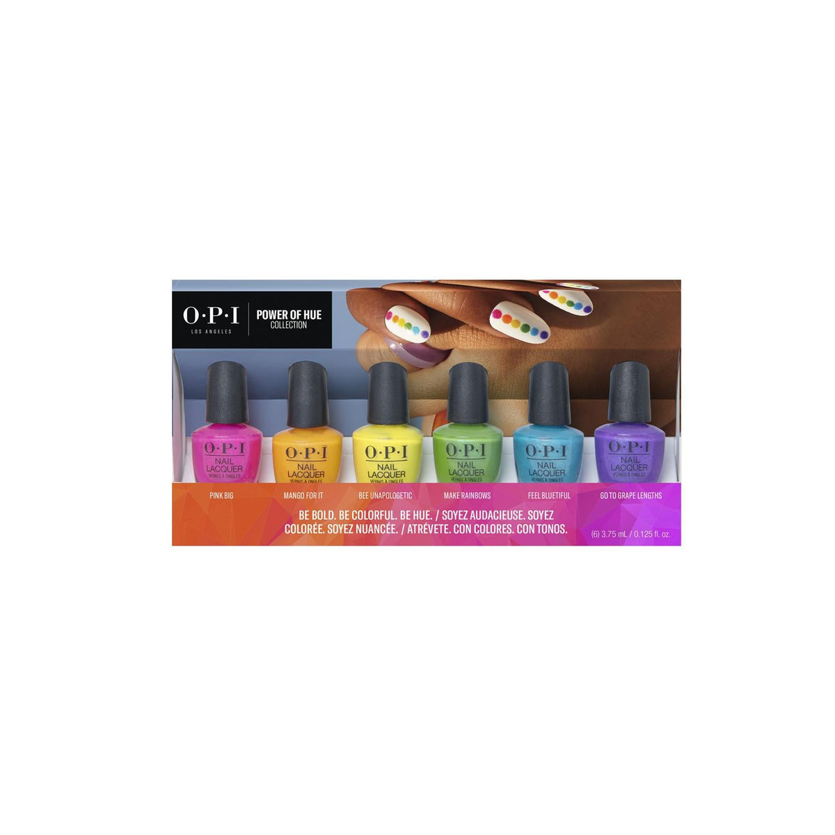 OPI Nail Lacquer - Power of Hue Mini 6-Pack - Nail Lacquer - Nail Polish at Beyond Polish