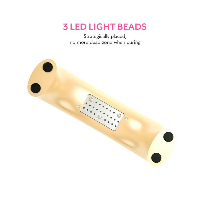 Madam Glam - Tools - NY GOLD Pocket LED Lamp - Manicure & Pedicure Tools - Nail Polish at Beyond Polish