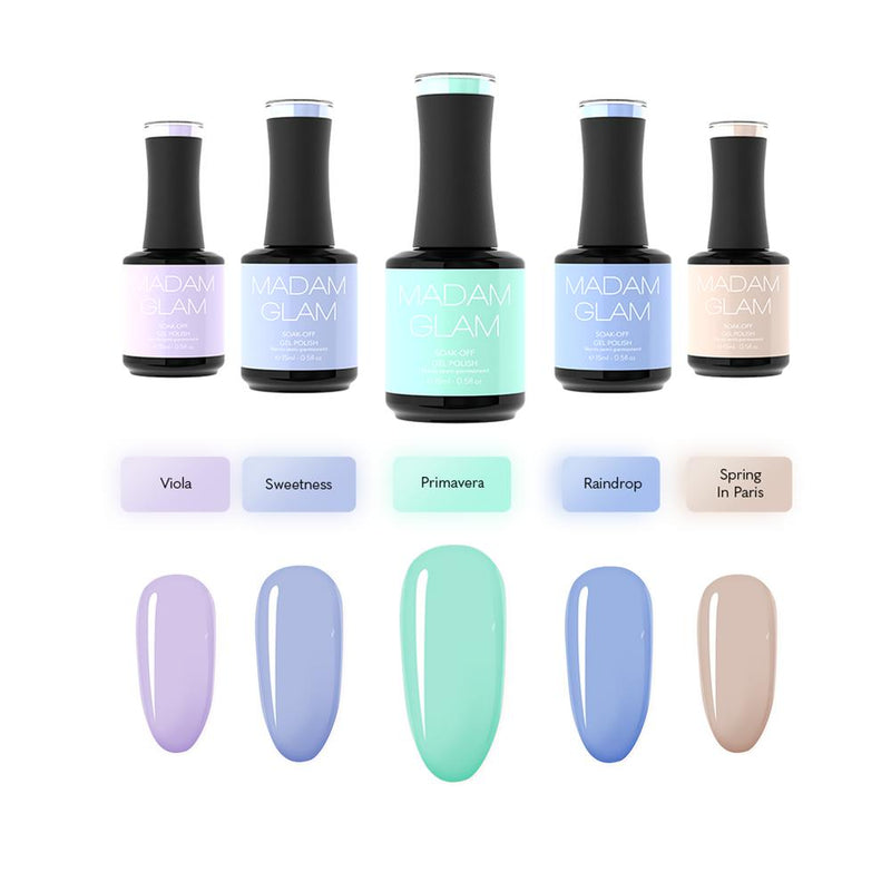 Madam Glam - Gel Polish - Macarons Collection - Gel Polish - Nail Polish at Beyond Polish