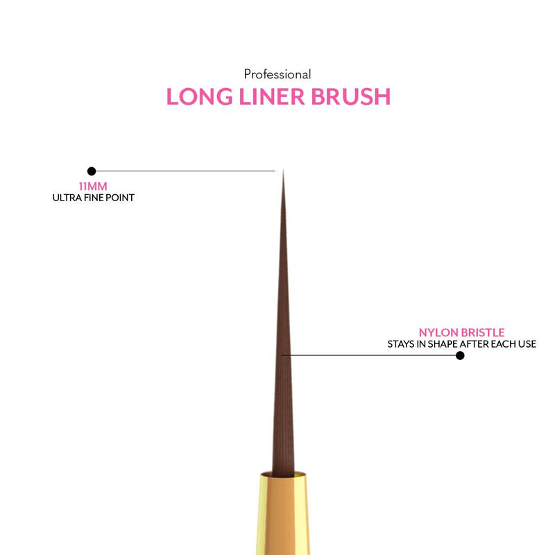 Madam Glam - Tools - Professional Long Fine Liner Nail Brush - Manicure & Pedicure Tools - Nail Polish at Beyond Polish