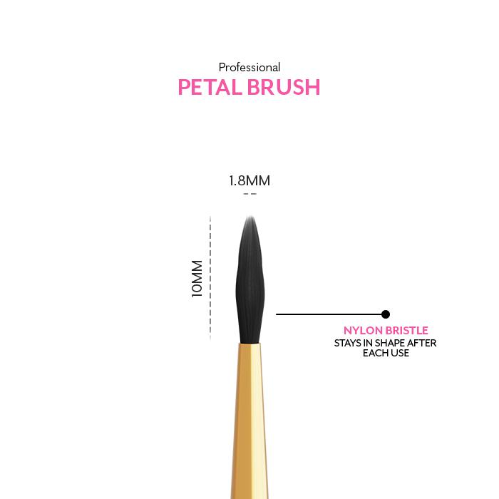 Madam Glam - Tools - Professional Petal Nail Brush - Manicure & Pedicure Tools - Nail Polish at Beyond Polish
