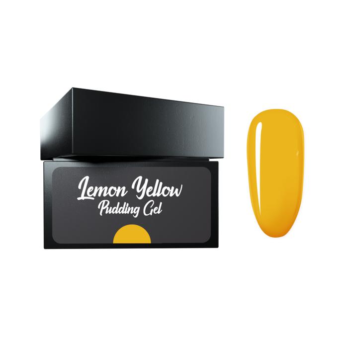 Madam Glam Pudding Gel - Lemon Yellow 0.17 oz - Gel Polish - Nail Polish at Beyond Polish