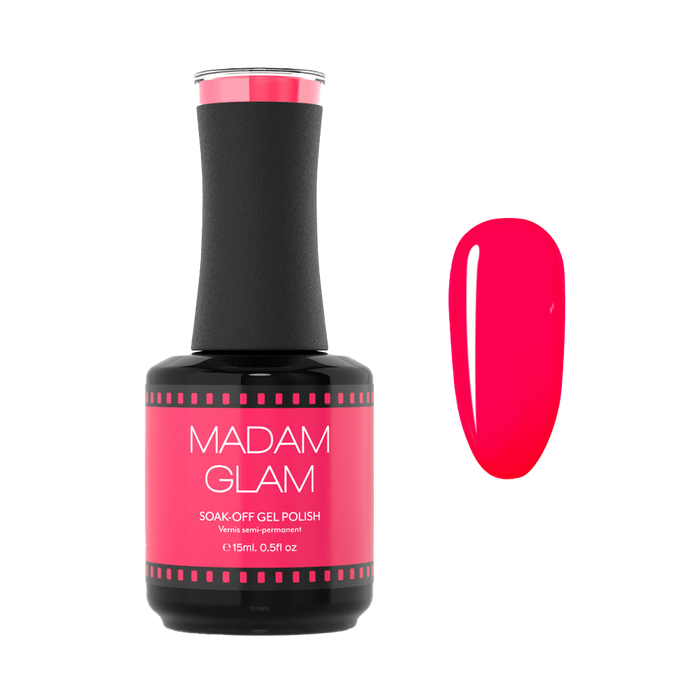 Madam Glam - Gel Polish - Razzles Pink - Gel Polish - Nail Polish at Beyond Polish