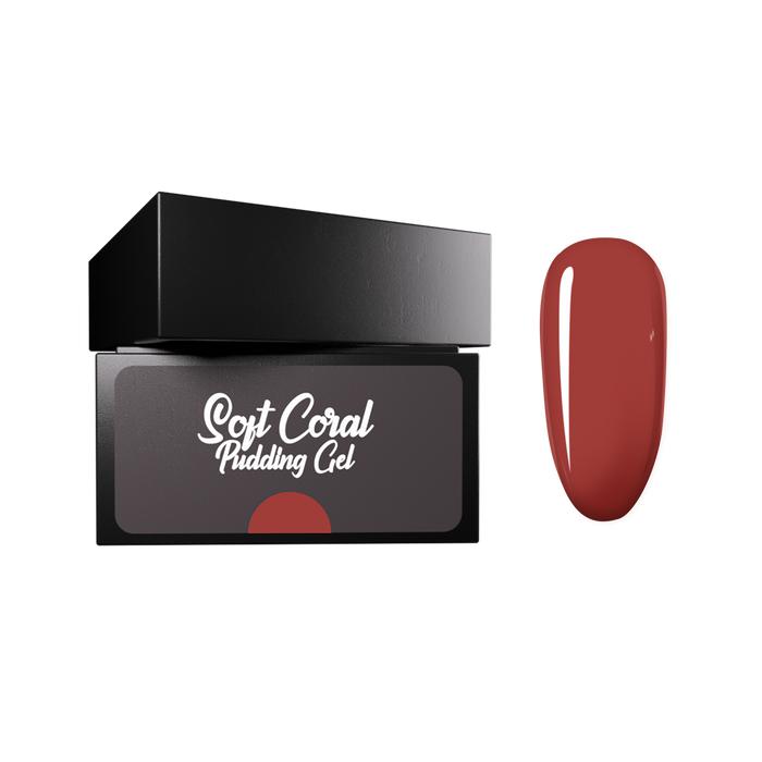 Madam Glam Pudding Gel - Soft Coral 0.17 oz - Gel Polish - Nail Polish at Beyond Polish