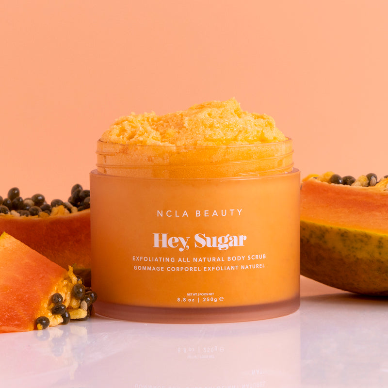 NCLA - Hey, Sugar All Natural Body Scrub - Papaya Vanilla - Body & Skin - Nail Polish at Beyond Polish