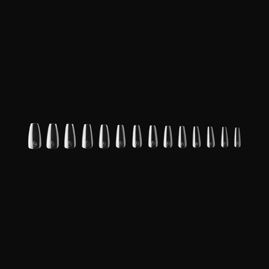 apres - Gel-X Tips 2.0 - Natural Coffin Medium (600 pcs) - Nail Extensions - Nail Polish at Beyond Polish