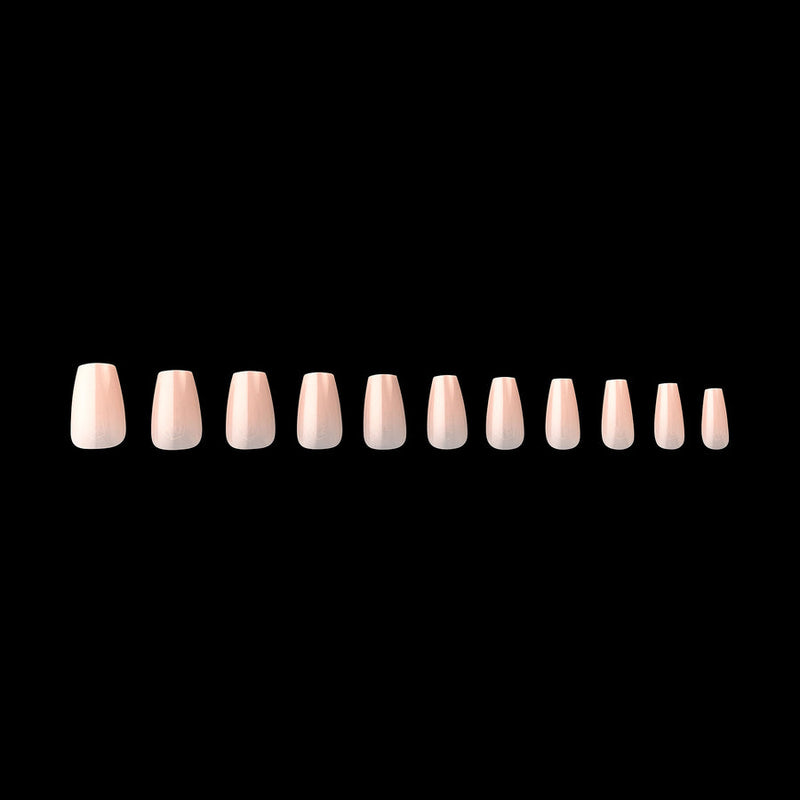 Apres - Neutrals Gel-X Tips - Maisie Coffin Short (150 pcs) - Nail Extensions - Nail Polish at Beyond Polish
