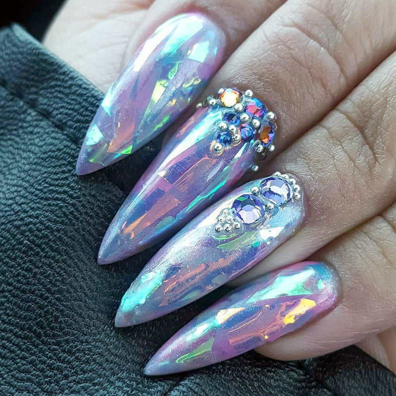 Daily Charme - Dreamy Opalescent Glass Film Paper - Pink - Nail Art - Nail Polish at Beyond Polish