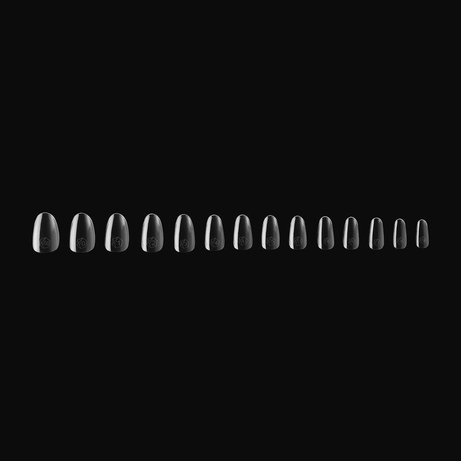 apres - Gel-X Tips 2.0 - Natural Round Short (600 pcs) - Nail Extensions - Nail Polish at Beyond Polish