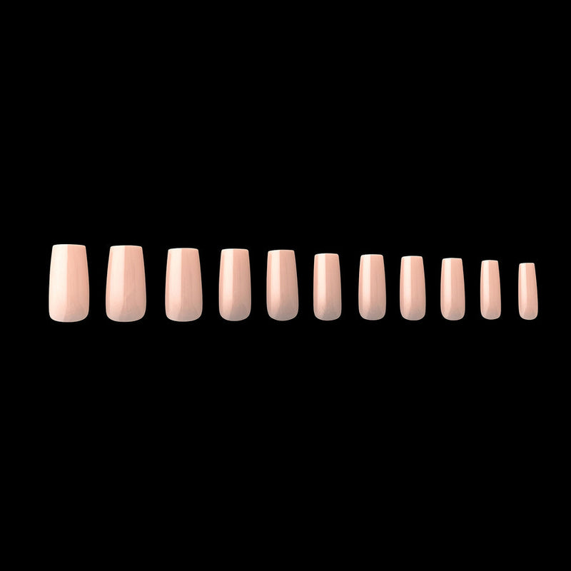 Apres - Neutrals Gel-X Tips - Maisie Square Medium (150 pcs) - Nail Extensions - Nail Polish at Beyond Polish