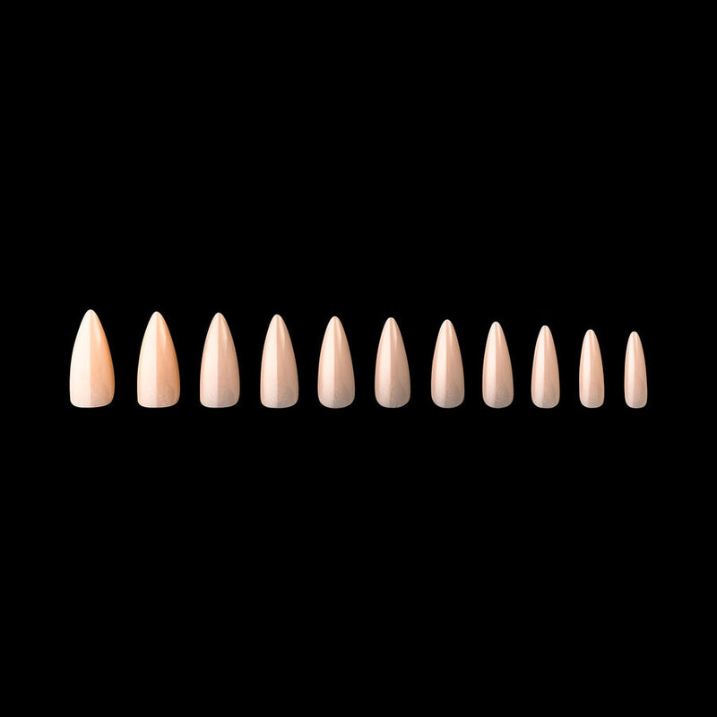 Apres - Neutrals Gel-X Tips - Alex Stiletto Medium (150 pcs) - Nail Extensions - Nail Polish at Beyond Polish