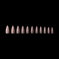 Apres - Neutrals Gel-X Tips - Mia Stiletto Medium (150 pcs) - Nail Extensions - Nail Polish at Beyond Polish