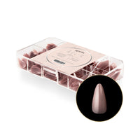 Apres - Neutrals Gel-X Tips - Mia Stiletto Short (150 pcs) - Nail Extensions - Nail Polish at Beyond Polish