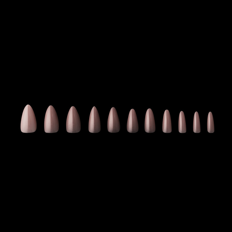 Apres - Neutrals Gel-X Tips - Mia Stiletto Short (150 pcs) - Nail Extensions - Nail Polish at Beyond Polish