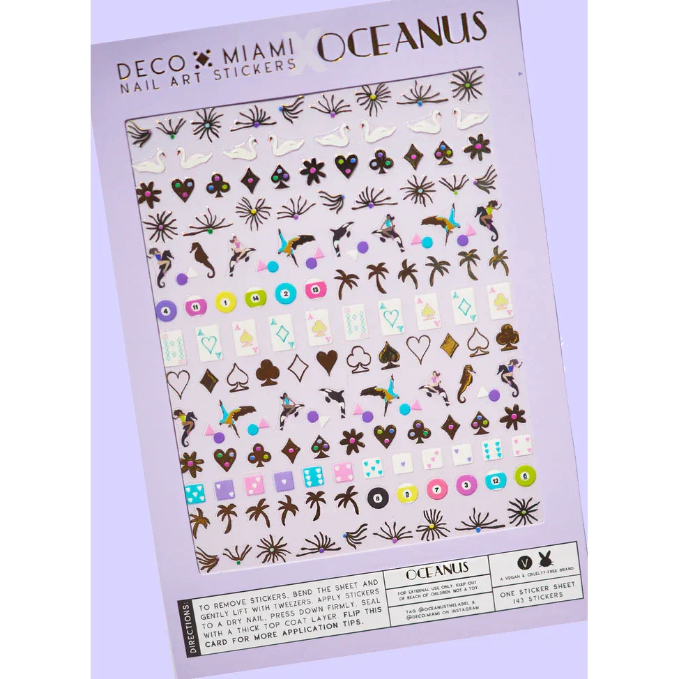 Deco Beauty - Nail Art Stickers - Oceanus x Deco Beauty - Nail Art - Nail Polish at Beyond Polish