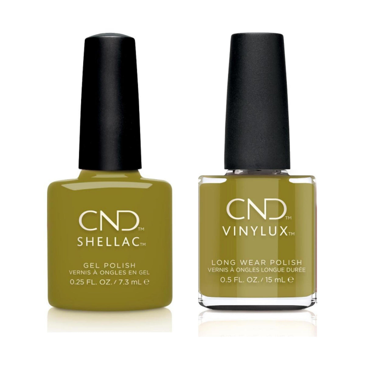 CND - Shellac & Vinylux Combo - Olive Grove - Gel & Lacquer Polish - Nail Polish at Beyond Polish