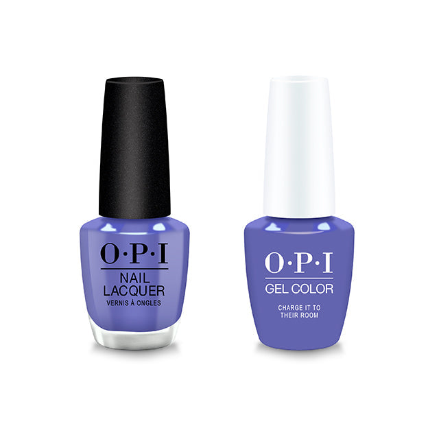 OPI - Gel & Lacquer Combo - Charge It To Their Room - Gel & Lacquer Polish - Nail Polish at Beyond Polish