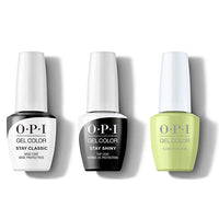 OPI - GelColor Combo - Stay Classic Base, Shiny Top & Clear Your Cash - Gel Polish - Nail Polish at Beyond Polish