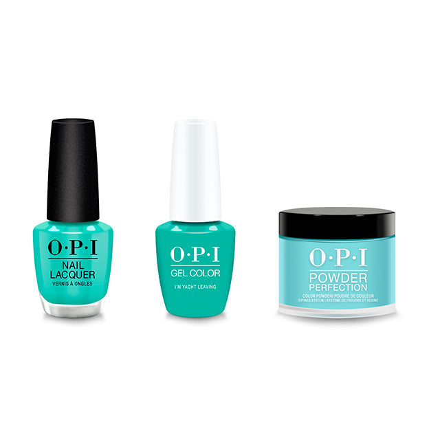 OPI - Gel, Lacquer & Dip Combo - I'm Yacht Leaving - Gel, Lacquer & Dip - Nail Polish at Beyond Polish