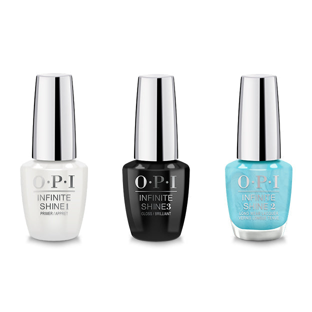 OPI - Infinite Shine Combo - Base, Top & Surf Naked - Nail Lacquer - Nail Polish at Beyond Polish