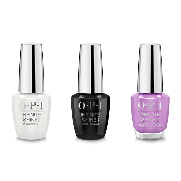 OPI - Infinite Shine Combo - Base, Top & Bikini Boardroom - Nail Lacquer - Nail Polish at Beyond Polish