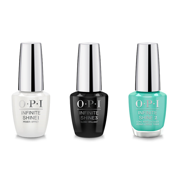 OPI - Infinite Shine Combo - Base, Top & I'm Yacht Leaving - Nail Lacquer - Nail Polish at Beyond Polish