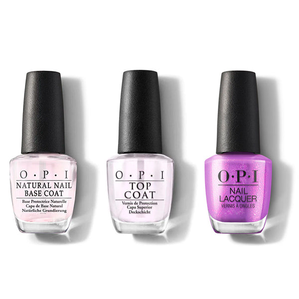 OPI - Nail Lacquer Combo - Base, Top & I Sold My Crypto - Nail Lacquer - Nail Polish at Beyond Polish