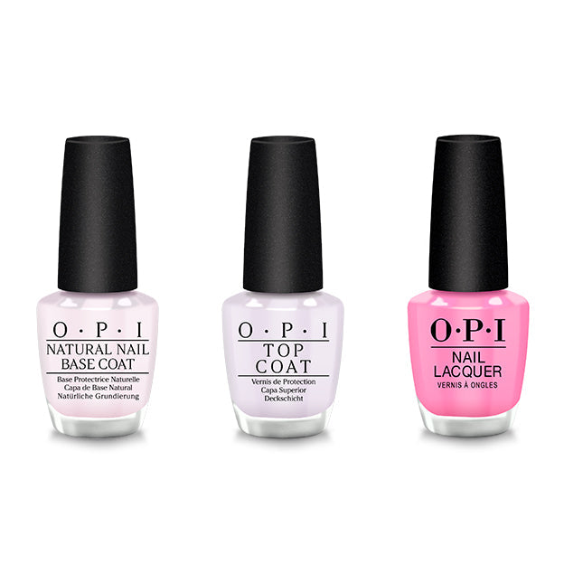 OPI - Nail Lacquer Combo - Base, Top & Makeout-side - Nail Lacquer - Nail Polish at Beyond Polish