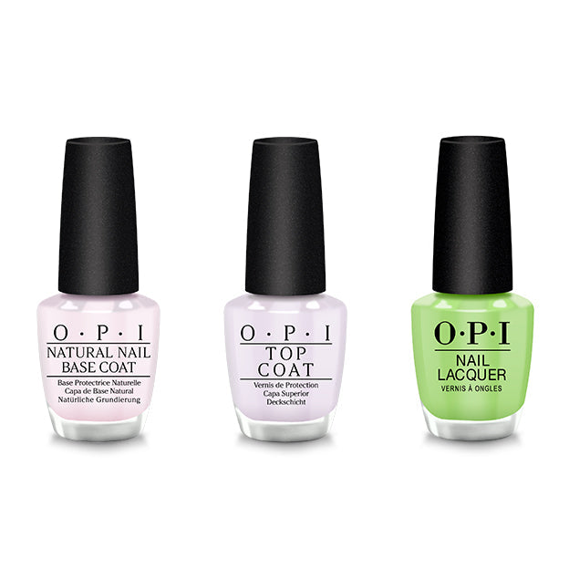 OPI - Nail Lacquer Combo - Base, Top & Summer Monday-Fridays - Nail Lacquer - Nail Polish at Beyond Polish