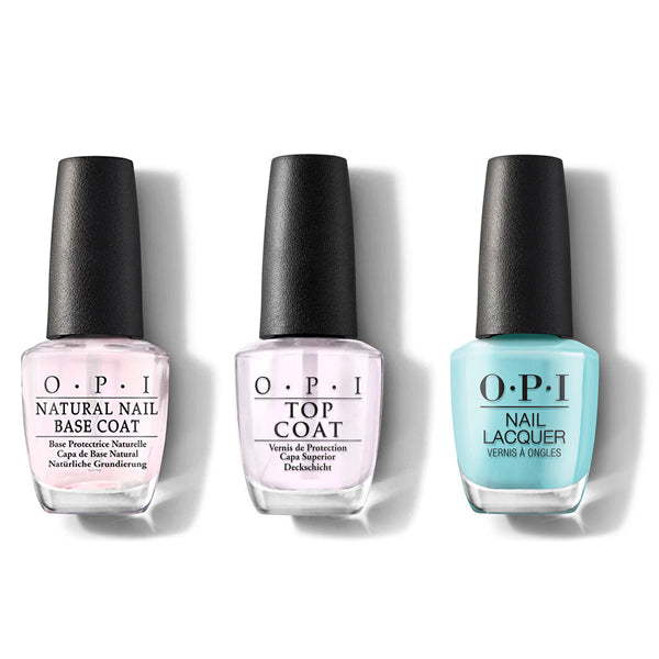 OPI - Nail Lacquer Combo - Base, Top & NFTease Me - Nail Lacquer - Nail Polish at Beyond Polish