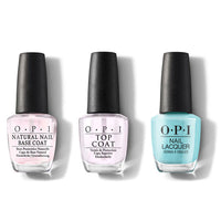 OPI - Nail Lacquer Combo - Base, Top & NFTease Me - Nail Lacquer - Nail Polish at Beyond Polish