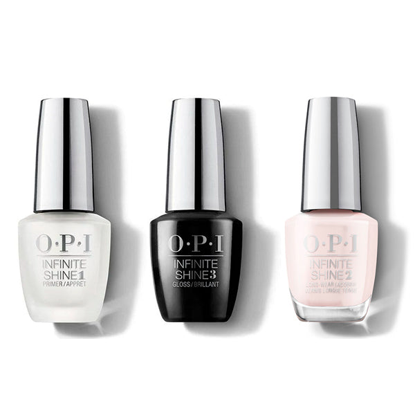 OPI - Infinite Shine Combo - Base, Top & Pink In Bio - Nail Lacquer - Nail Polish at Beyond Polish