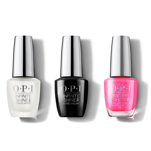 OPI - Infinite Shine Combo - Base, Top & Spring Break The Internet - Nail Lacquer - Nail Polish at Beyond Polish