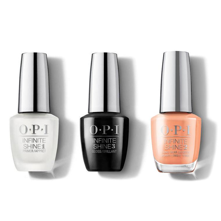 OPI - Infinite Shine Combo - Base, Top & Trading Paint - Nail Lacquer - Nail Polish at Beyond Polish