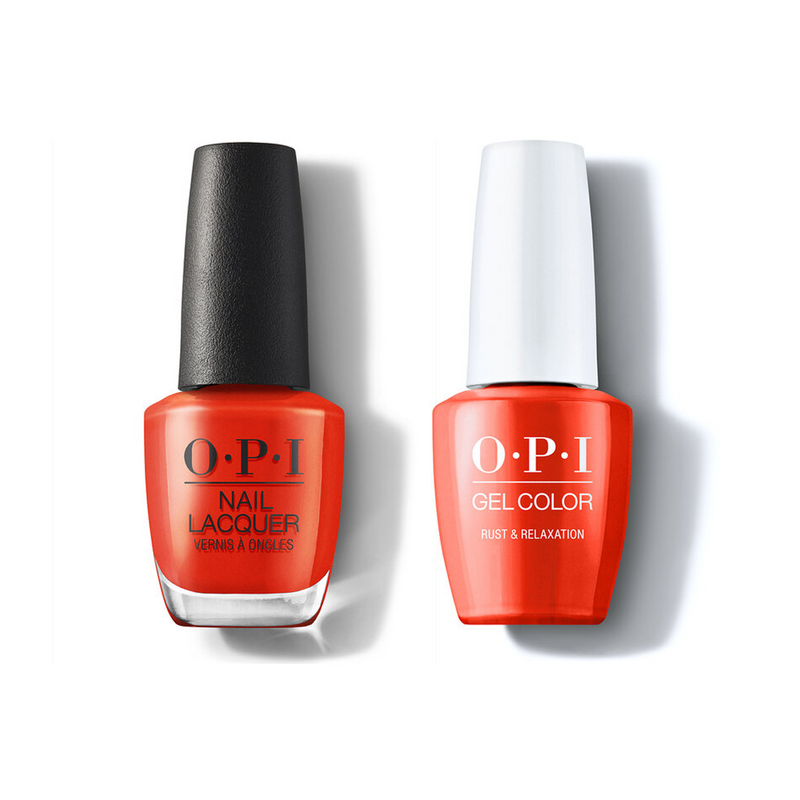 OPI - Gel & Lacquer Combo - Rust & Relaxation - Gel & Lacquer Polish - Nail Polish at Beyond Polish