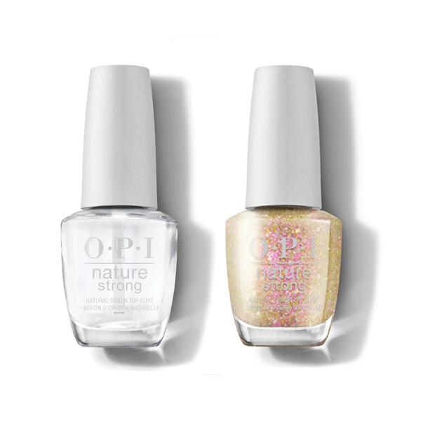 OPI - Nature Strong Combo - Top & Mind-full Of Glitter - Nail Lacquer - Nail Polish at Beyond Polish