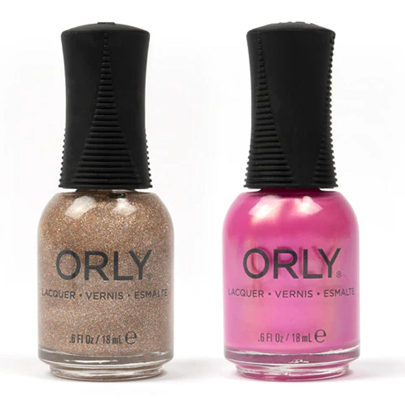 Orly Nail Lacquer - Just An Illusion & Don't Pop My Balloon - Nail Lacquer - Nail Polish at Beyond Polish