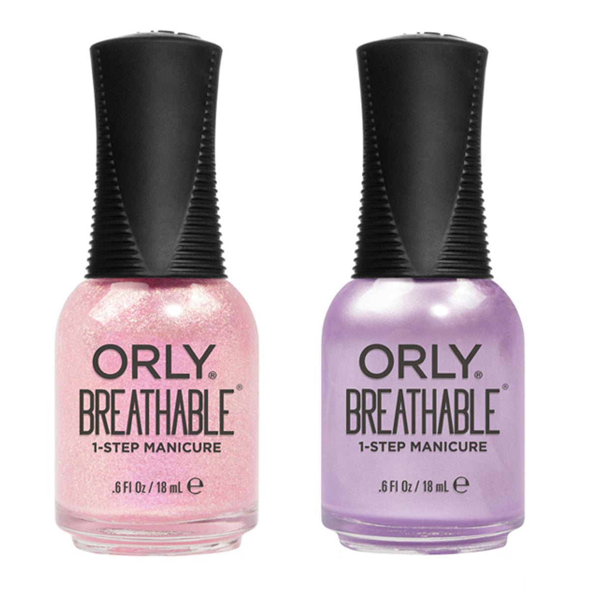 Orly Nail Lacquer Breathable - Can't Jet Enough & Just Squid-ing - Nail Lacquer - Nail Polish at Beyond Polish