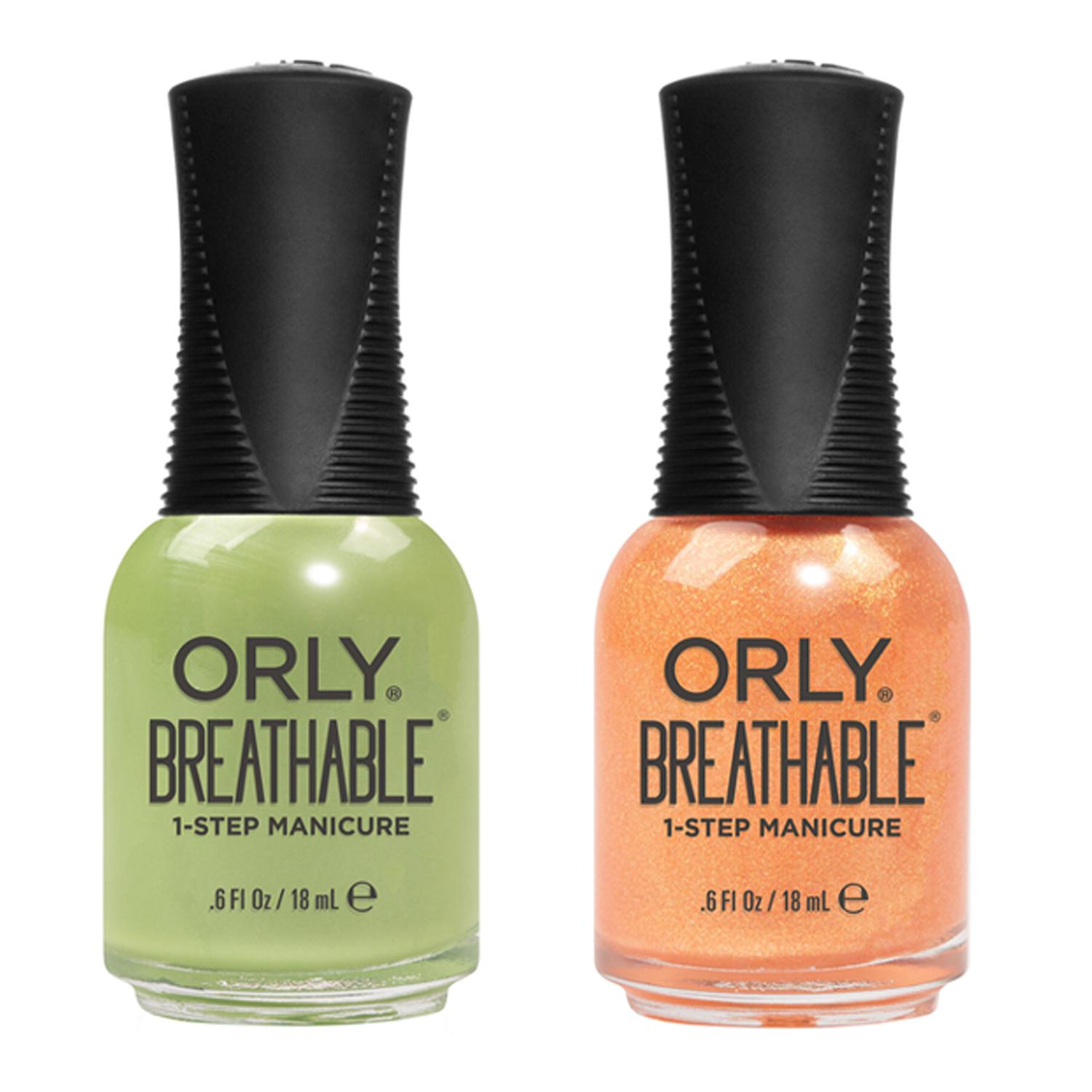 Orly Nail Lacquer Breathable - Simply The Zest & Citrus Got Real - Nail Lacquer - Nail Polish at Beyond Polish