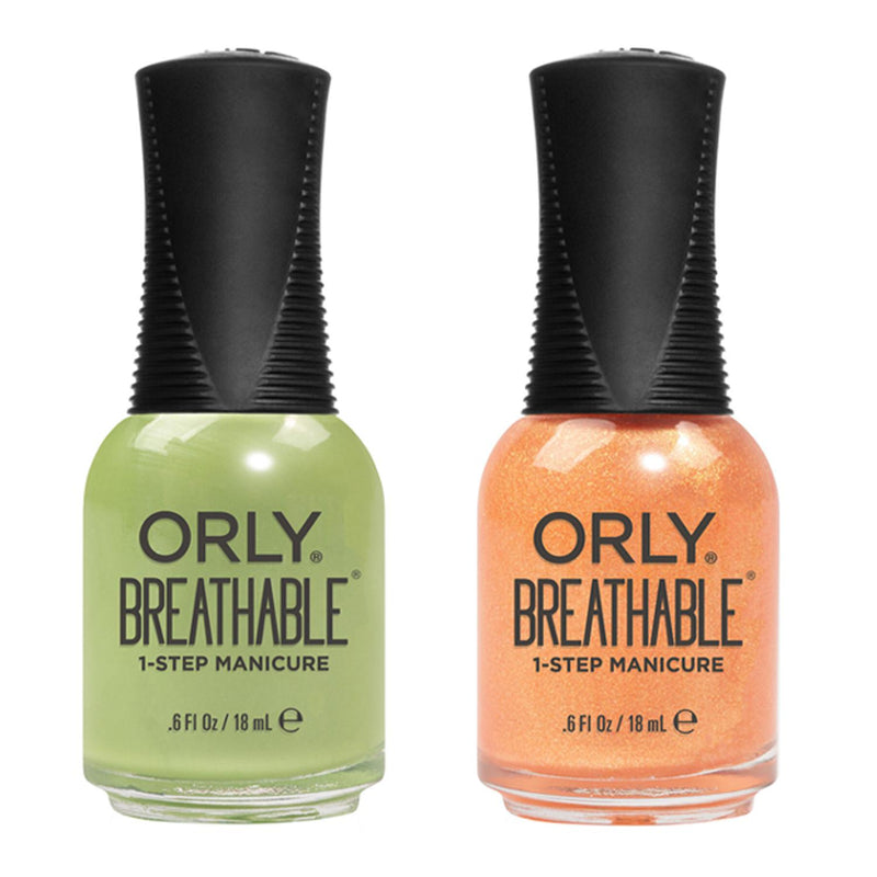 Orly Nail Lacquer Breathable - Simply The Zest & Citrus Got Real - Nail Lacquer - Nail Polish at Beyond Polish