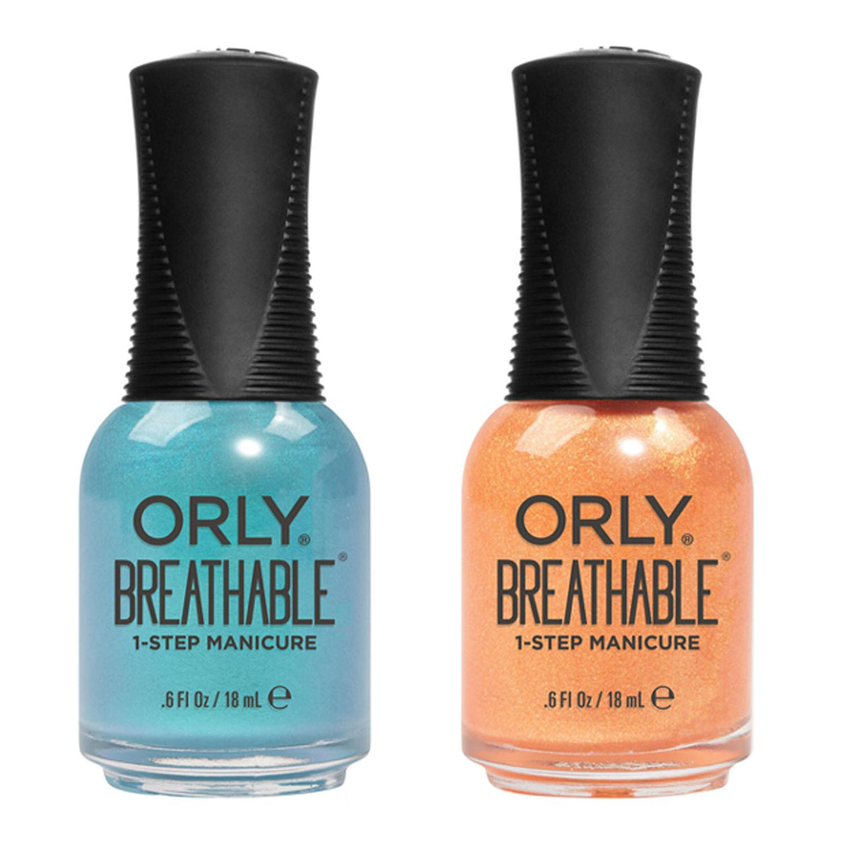 Orly Nail Lacquer Breathable - Surf's You Right & Citrus Got Real - Nail Lacquer - Nail Polish at Beyond Polish